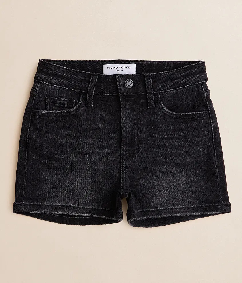 Girls - High Rise Stretch Short | Buckle