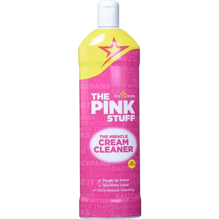The Pink Stuff Stardrops Miracle Cream Cleaner, 16.91 Fl Oz | Walmart (US)
