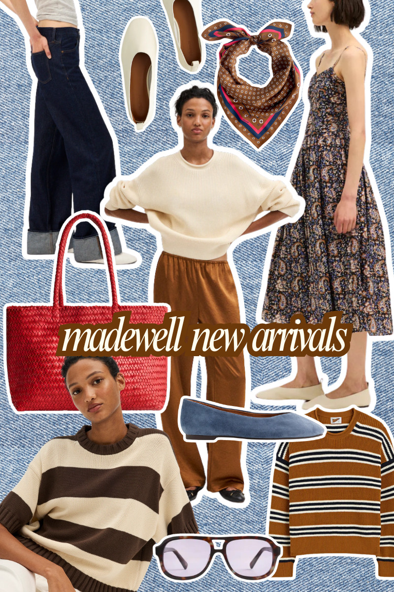 Madewell x LTK sale is still going on! Use code LTK20 for 20% off your purchase! 

My favorites from @madewell for fall -- I love the new striped short sleeve sweater, perfect as a transition piece. And the Devon pants in that brown would be an amazing alternative for trousers this fall.

#LTKxMadewell