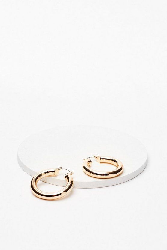 What's the 411 Hoop Earrings | NastyGal (US & CA)