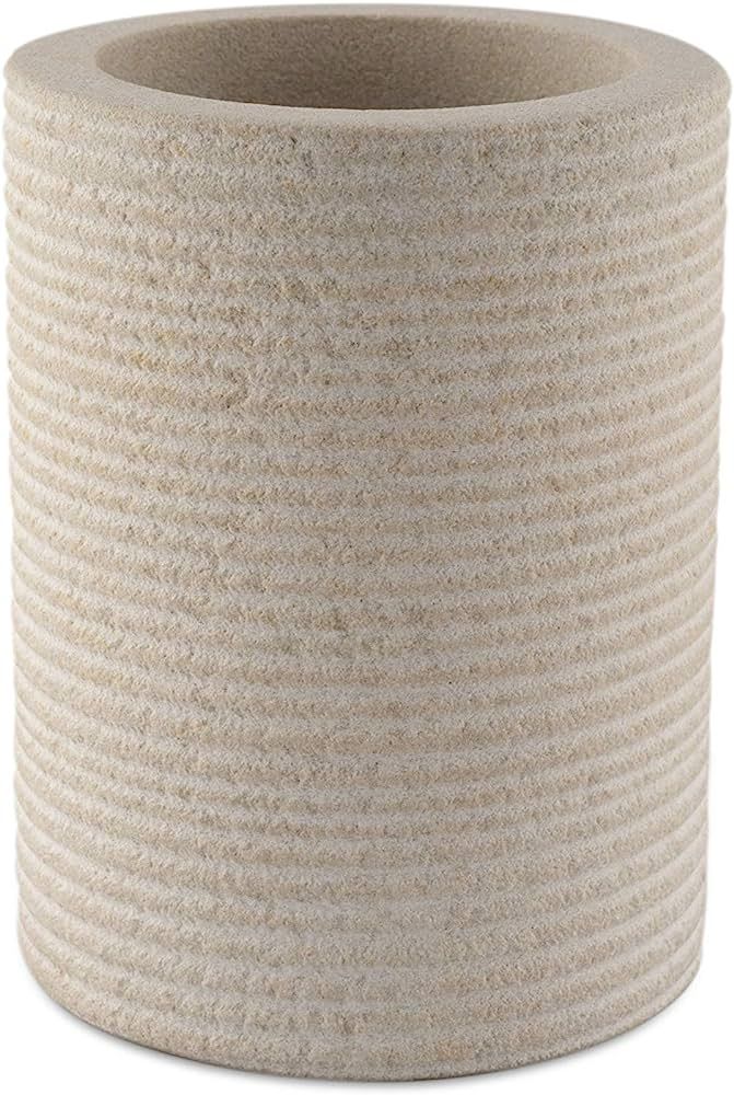 GoCraft Sandstone Multipurpose Tumbler | Bathroom Vanity Countertop for Toothbrush, Toothpaste, P... | Amazon (US)