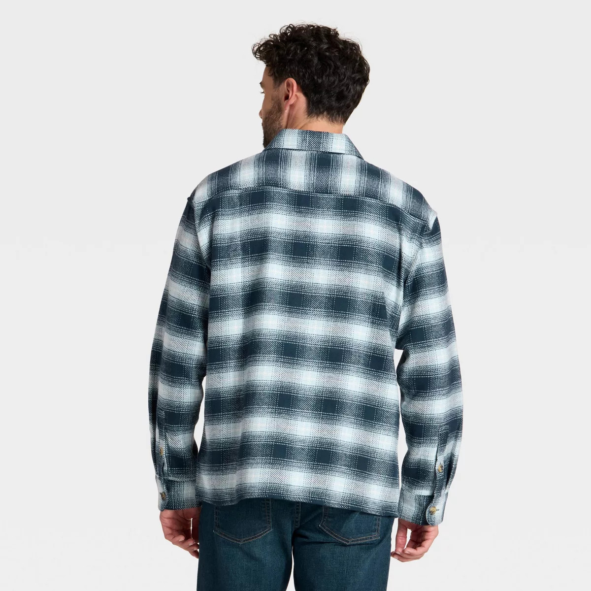 Men's Vintage Heavy Weight Flannel Long Sleeve Shirt - Goodfellow & Co™ | Target