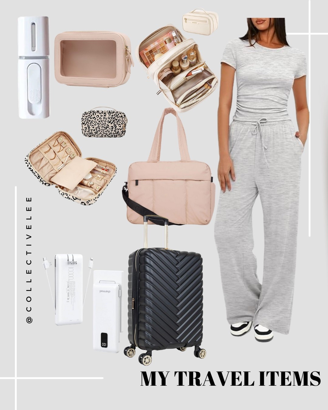 What I bring with me to the airport. This is the best travel outfit.  I’m in a size medium  

#LTKTravel #LTKFindsUnder50 #LTKBeauty