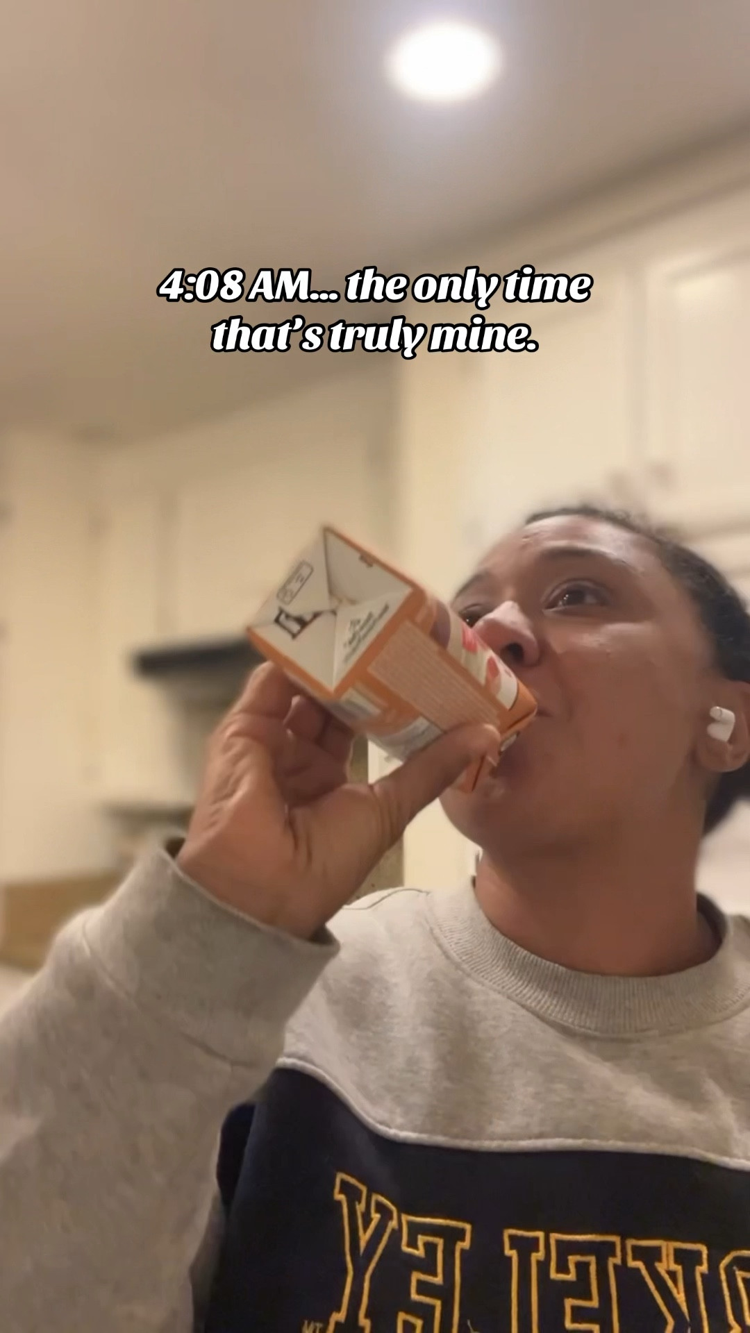 4:08 AM. Not because it’s easy, but because it’s the only quiet moment of the day.

This season is about getting in the best shape of my life — not just for myself, but for the women I’ll be walking beside through The Souza Foundation.

Protein in hand. Weighted vest on. Discipline over comfort.

Healing after trauma requires movement, mental strength, and the courage to keep showing up. Even when it’s dark. Even when it’s hard.

Every step I take now is for the life I’m building… and for hers, too.

#HealingThroughMovement #TheSouzaFoundation #WalkingForStrength #TraumaRecoveryJourney #MomsWhoMove #WeightedVestTraining #WomenWhoRebuild #MissionDrivenFitness

#LTKActive #LTKOver40 #LTKPetite