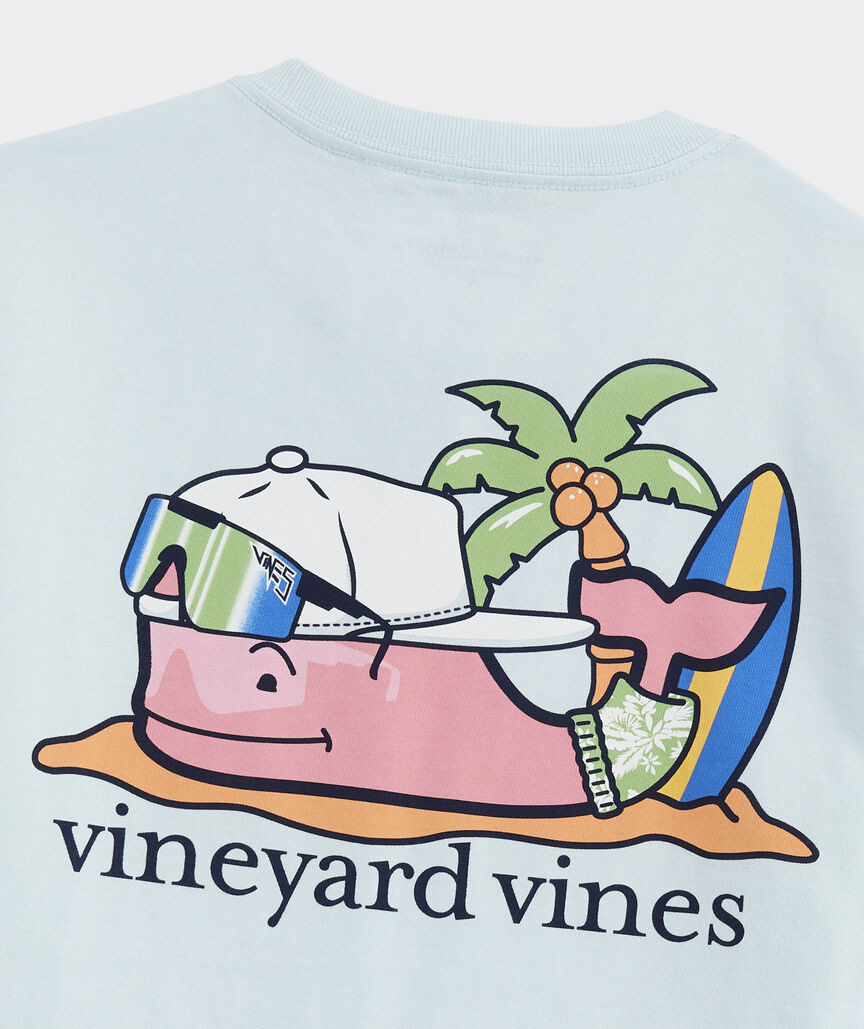 Boys' Beachy Surf Whale Short-Sleeve Pocket Tee | vineyard vines
