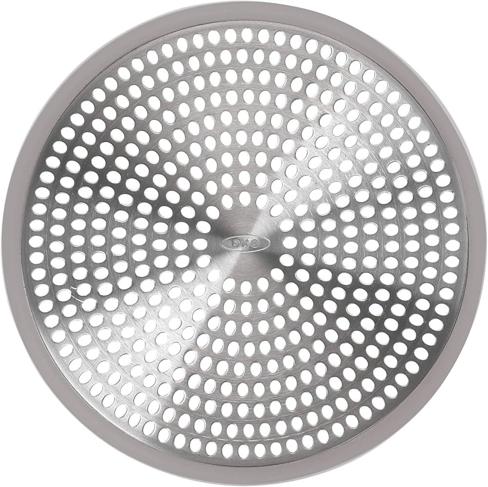 OXO Good Grips Shower Stall Drain Protector, Stainless | Amazon (US)