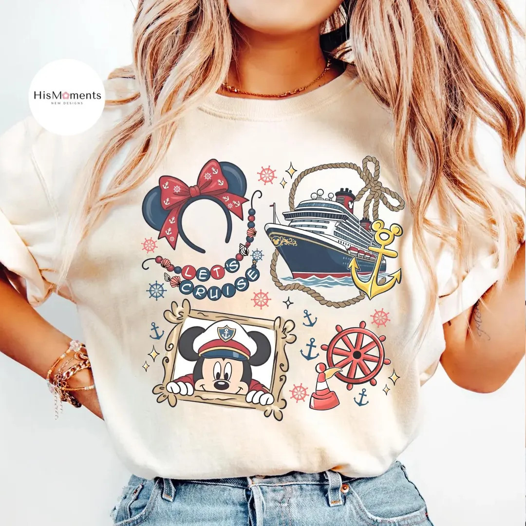 Retro Coquette Bow Disney Cruise Shirt, Mickey and Friends Cruise Tee, Disney Cruise Trip Shirt, ... | Etsy (US)