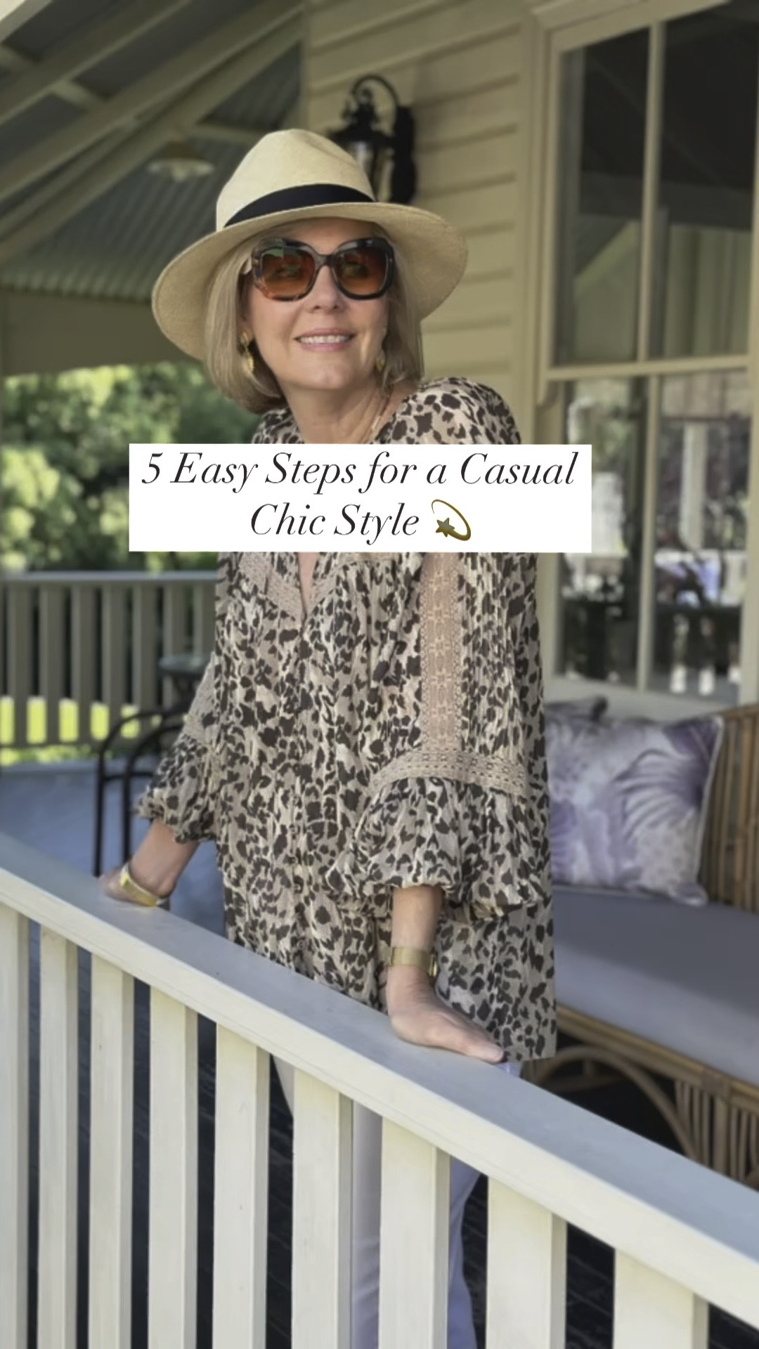 This gorgeous Leopard print top and white jeans is perfect for trans seasonal wear. 🐆
I’ve added a few different options from David Jones/ Myer.
Linda 175cms wears a Size 12. 
I’m in the Size XL in the leopard blouse and Size 1 in the white jeans. 🧡


#LTKover50style #LTKstyletip #LTKaustralia