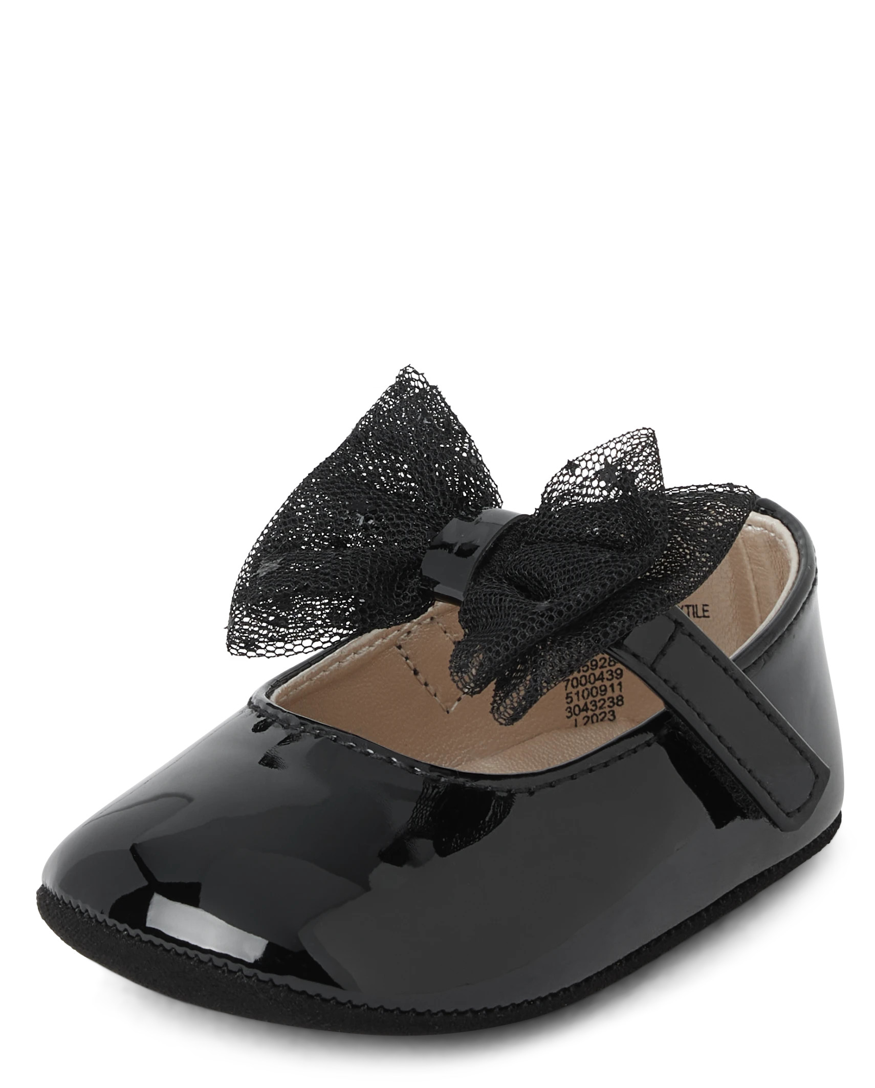 Baby Girls Bow Ballet Flats - black | The Children's Place