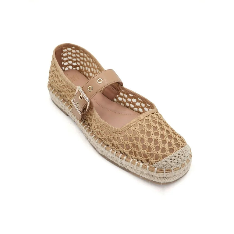 Time and Tru Women's Espadrille Mary Jane - Walmart.com | Walmart (US)