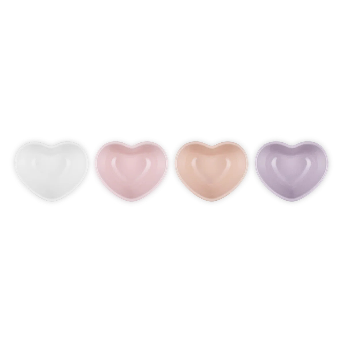 Le Creuset Mini Stoneware Heart Pinch Bowl, Set Of 4 3.1 Qt. Multicolor | Wayfair North America