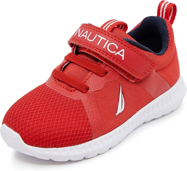 Nautica Kids Fashion Sneaker Athletic Running Shoe with One Strap |Boys - Girls|(Toddler/Little K... | Amazon (US)