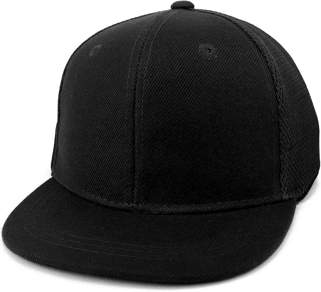 Trendy Apparel Shop Infant to Toddler Size Structured Flatbill Mesh Cap | Amazon (US)