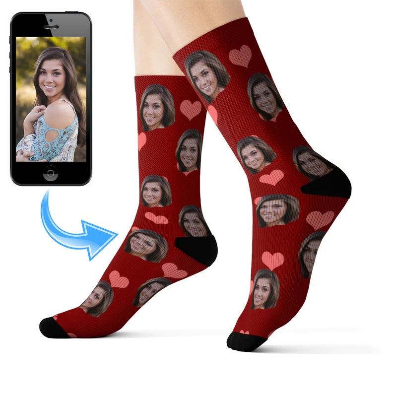 Custom socks Photo socksAnniversary gift for husband | Etsy | Etsy (US)