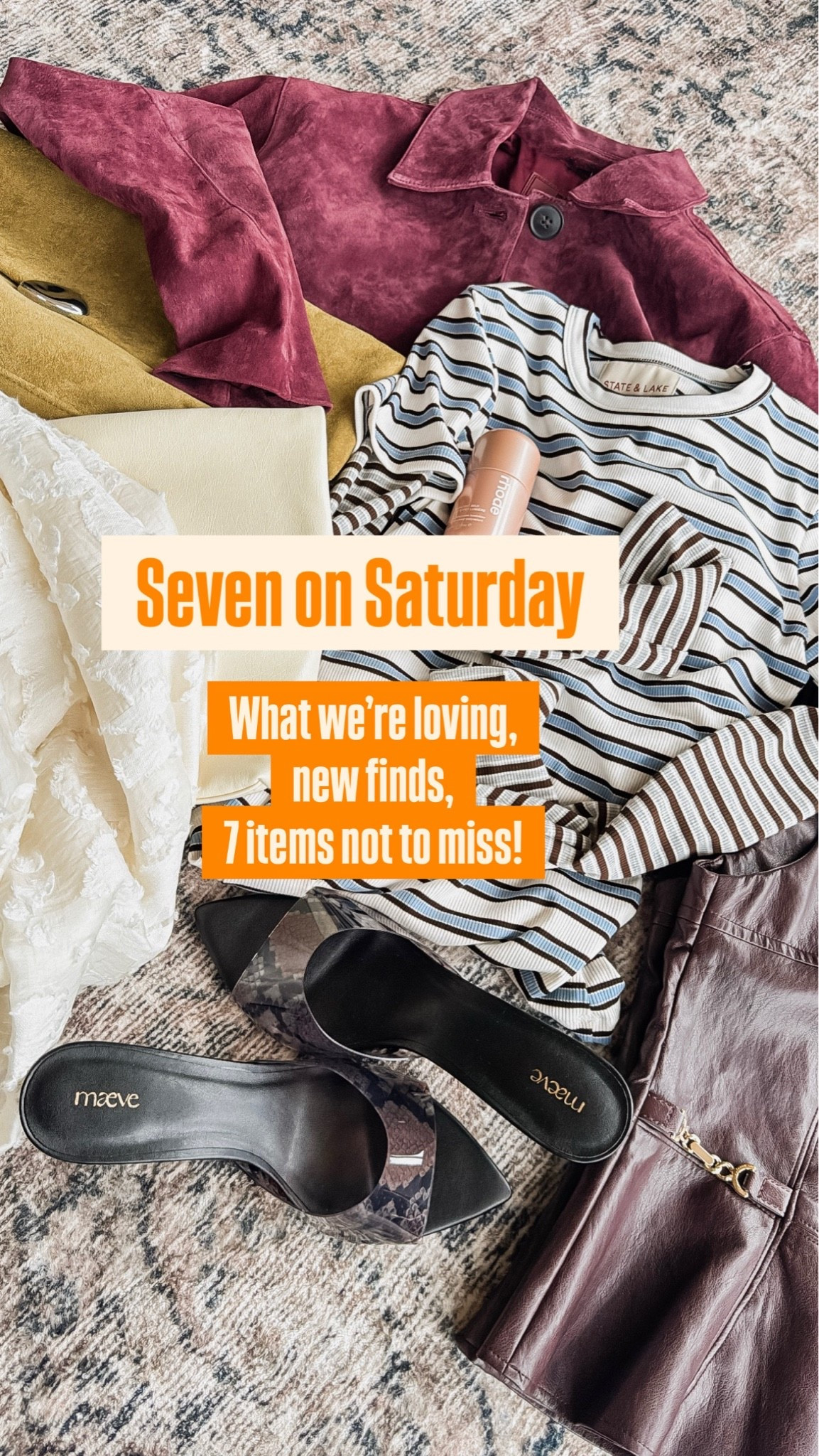 This mix is GOOD!
XS layered tee - size up for a less fitted otter look
S jacket / S leather top / heels tts / XS blouse / shade 02 illuminizer

#LTKmomlife #LTKSeasonal #LTKOver40