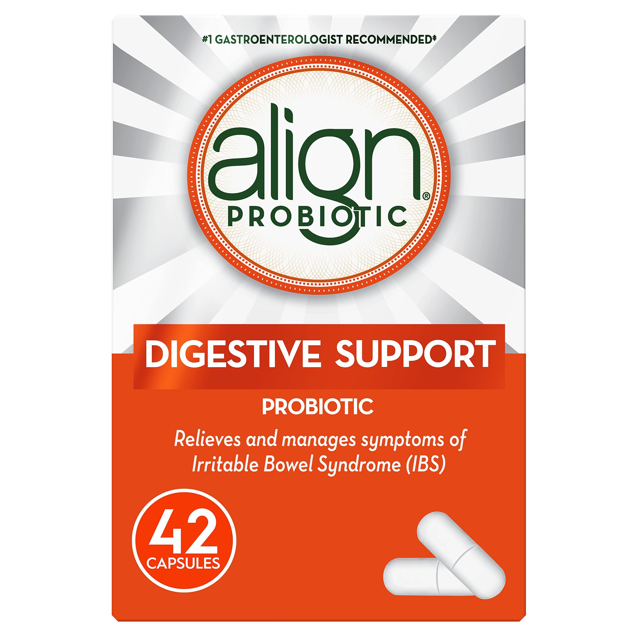 Align Probiotic Digestive Support, IBS Symptom Relief such as Gas, Abdominal Discomfort, Bloating... | Amazon (CA)