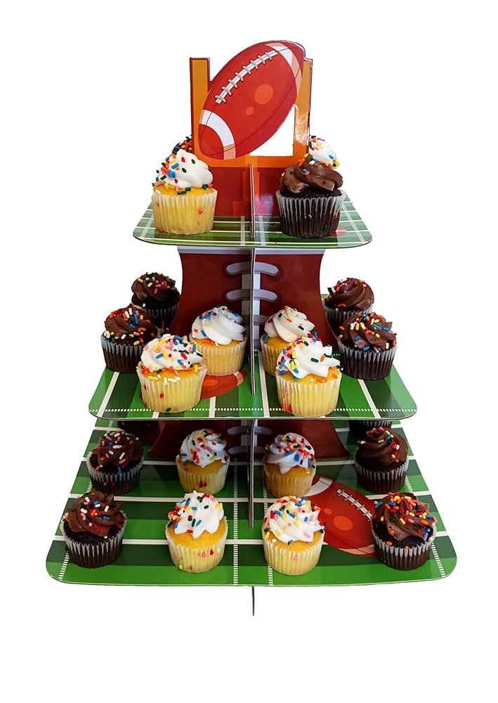 Novelty Cupcake Holder (Football) | Amazon (US)