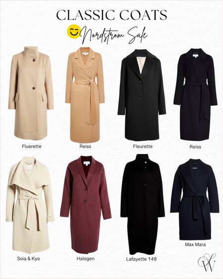 The best time to splurge on a high quality coat is now! I’m obsessed with each of these coats and they’re so beautiful all the way down to the luxurious details! Not to mention a handful of these are double faced wool! 

#LTKSeasonal #LTKFind #LTKxNSale
