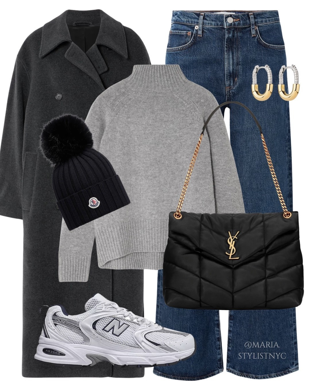 Winter grays and effortless denim 💙✨

#LTKootd #LTKSeasonal