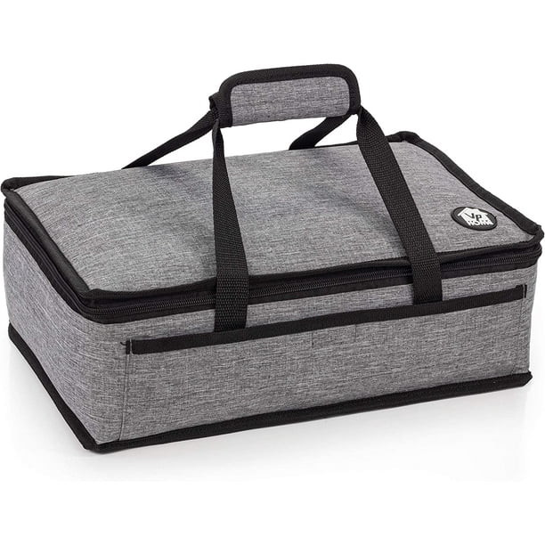 Vp Home Insulated Casserole Carrier Travel Bag (Heather Gray) | Walmart (US)