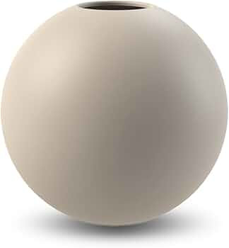 Cooee Design Ball Vase 20cm Sand | Amazon (UK)