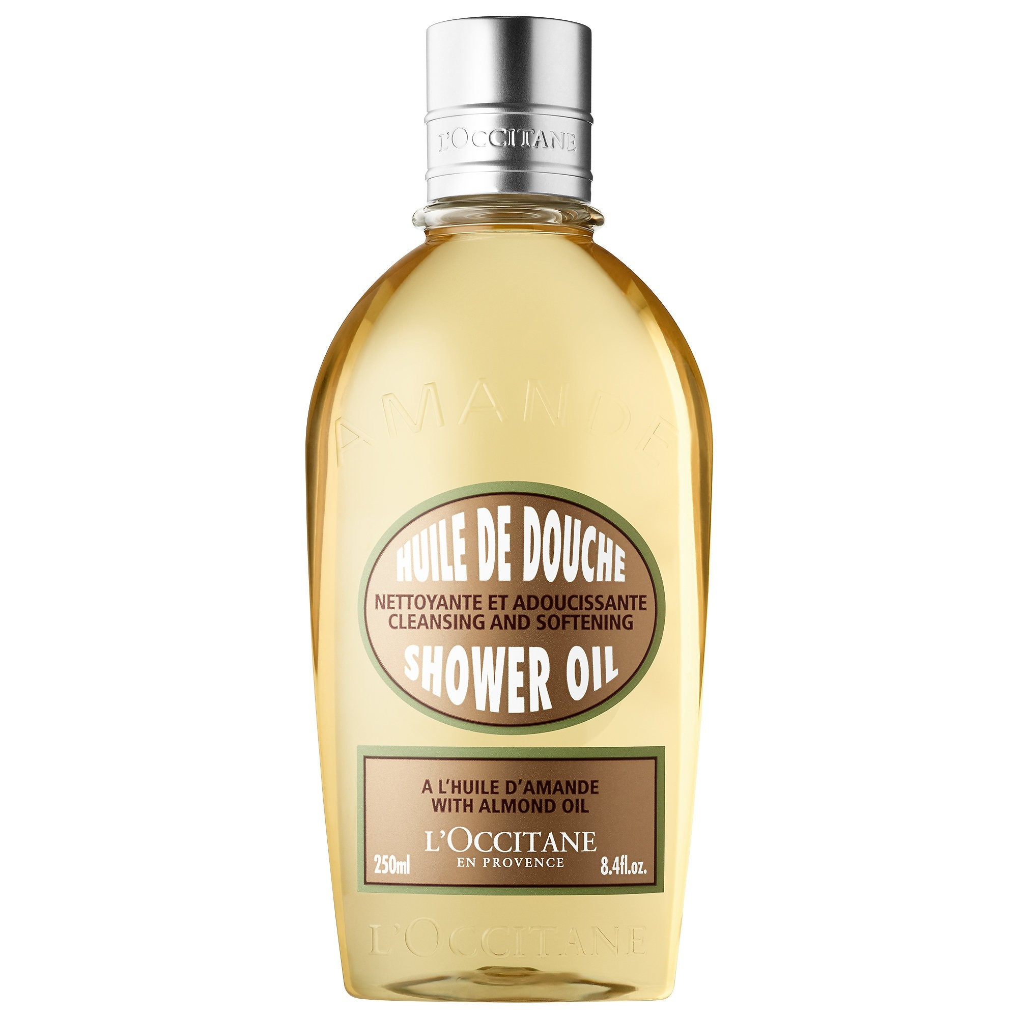 L'Occitane Cleansing And Softening Refillable Shower Oil With Almond Oil 8.4/250 | Sephora (US)