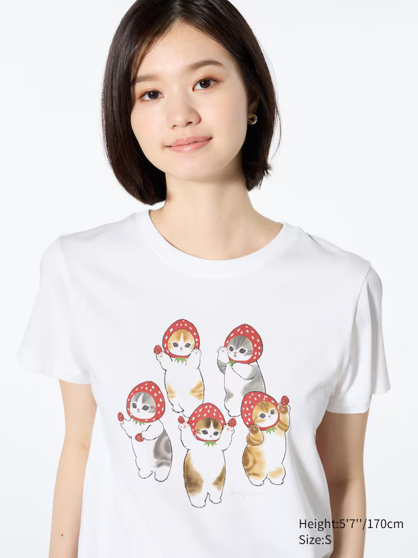 mofusand Fruits Paradise UT (Short-Sleeve Graphic T-Shirt) | UNIQLO (US)