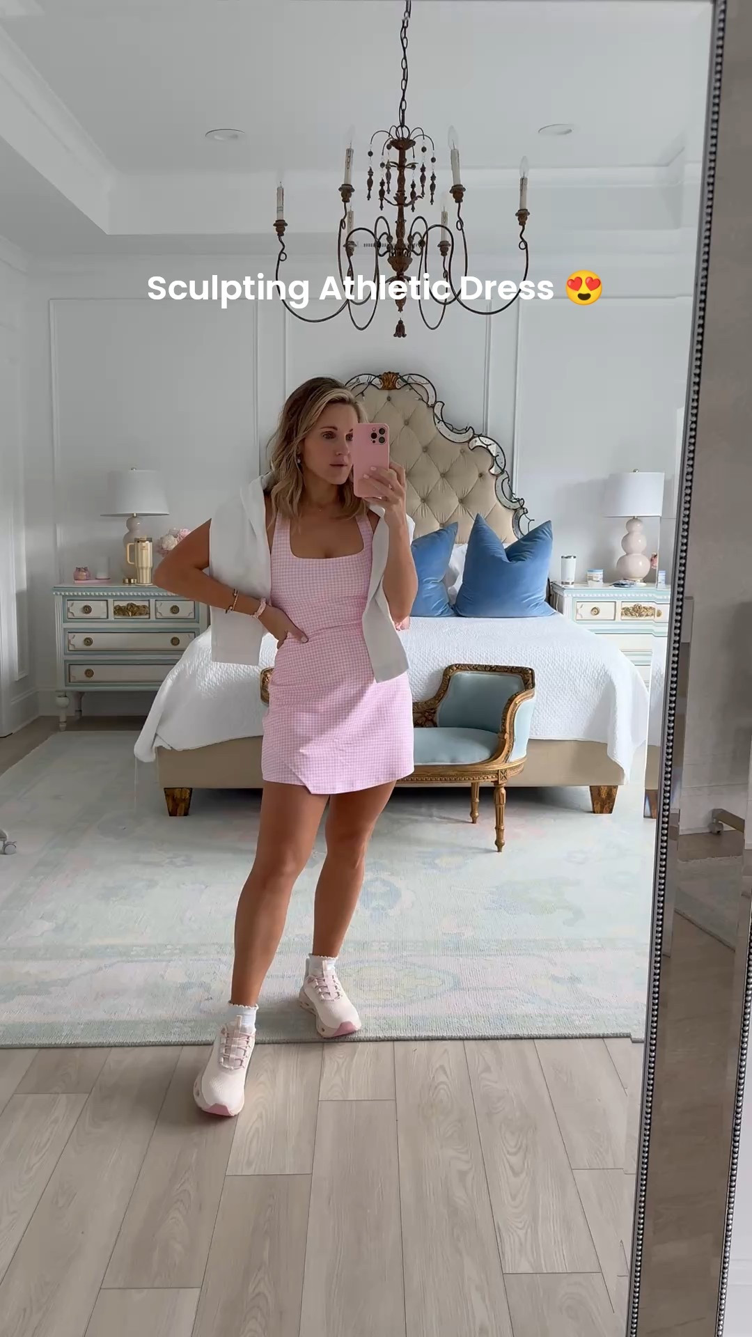 Pink gingham athletic dress
Abercrombie
Athletic dress
Wearing medium
Grandmillenial

#LTKFindsUnder100 #LTKSaleAlert #LTKFindsUnder50