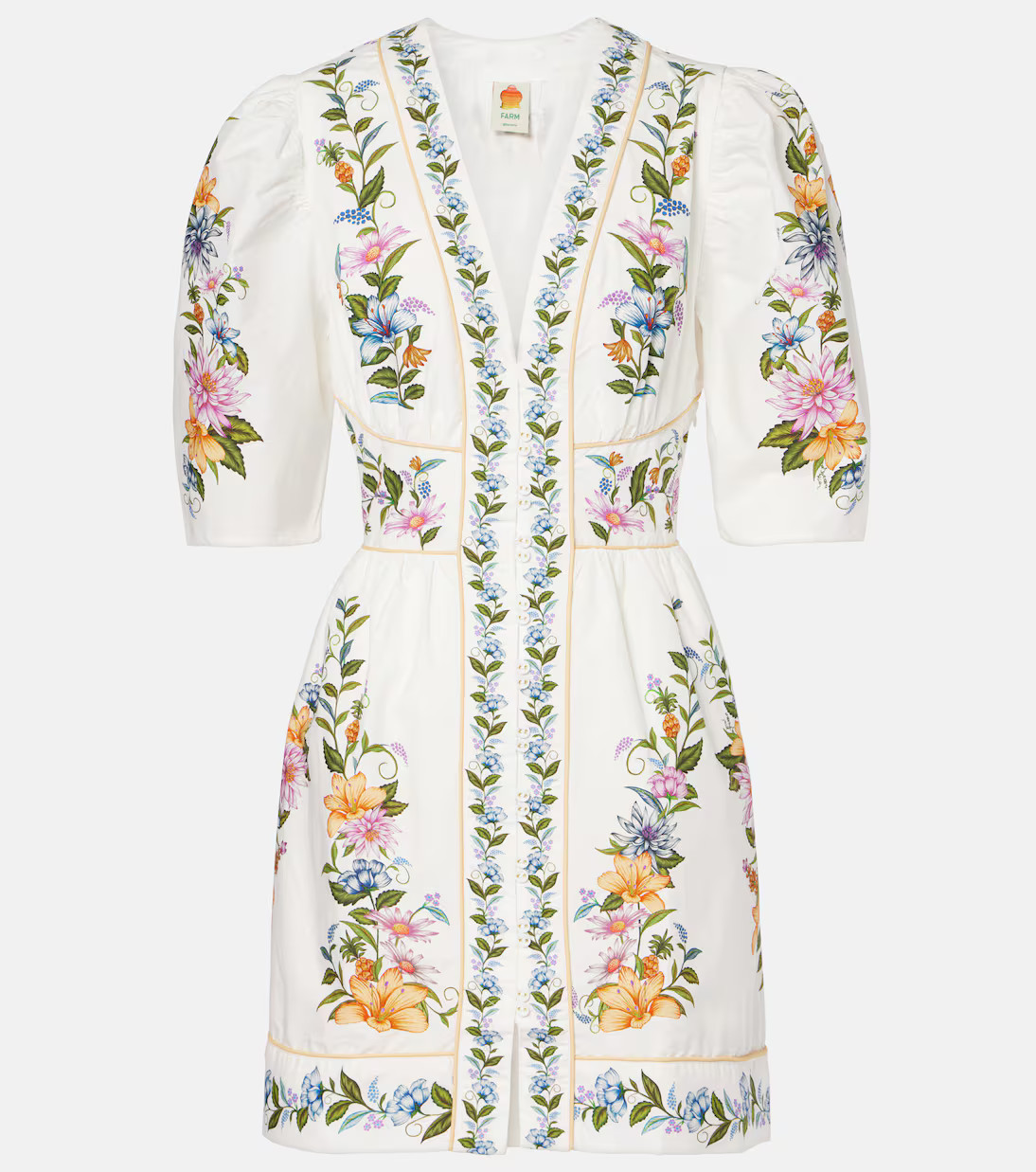 Sweet Bloom cotton minidress | Mytheresa (US/CA)