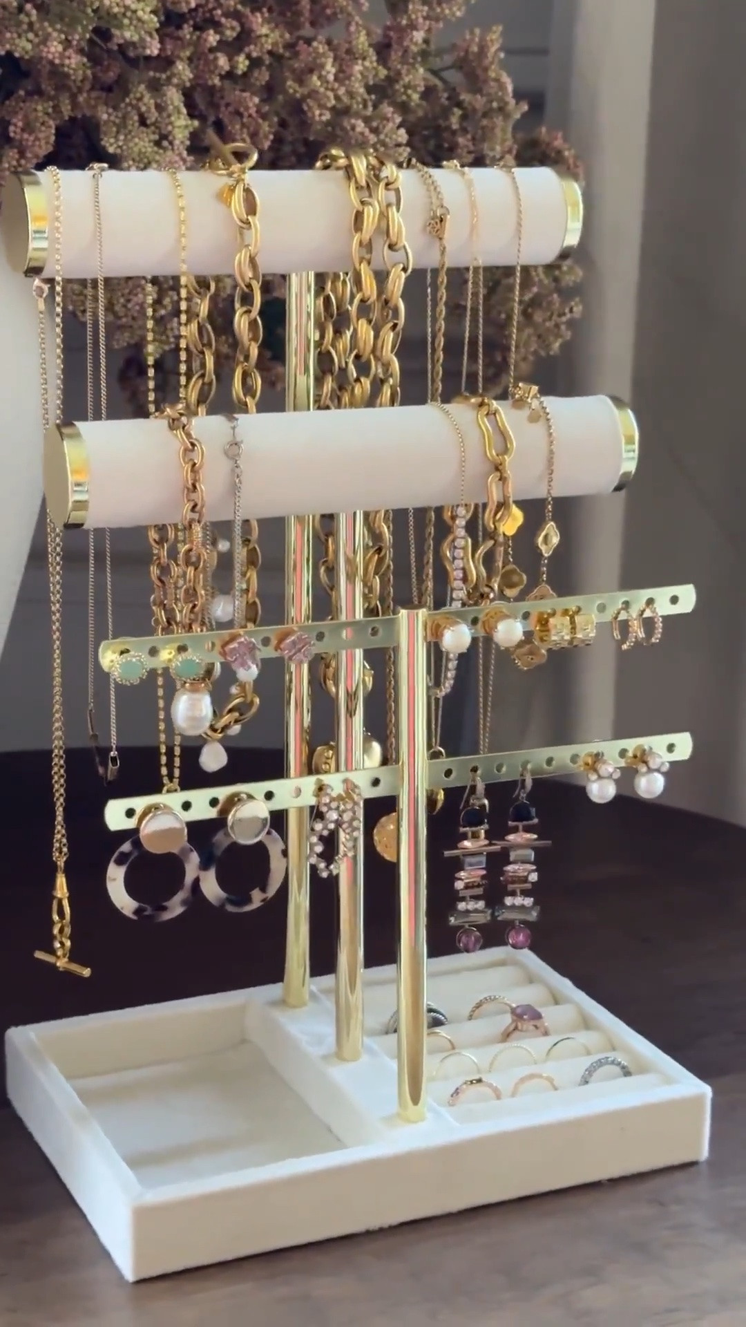 The prettiest jewelry organizer! I love that it displays all different types in one place.

#LTKgrwm #LTKSaleAlert #LTKHome