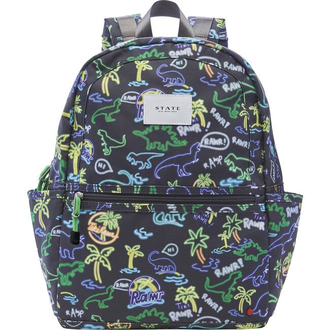 Kane Kids Backpack, Neon Dino | Maisonette