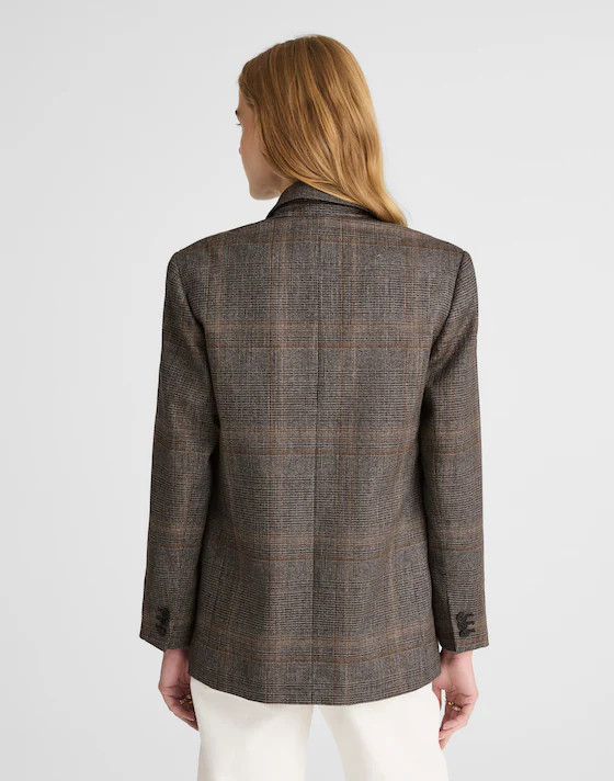 Cardigan Blazer in Plaid | Madewell | Madewell