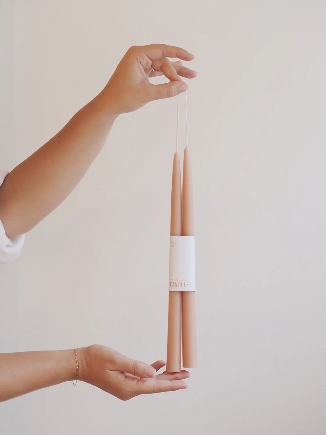 Classic Petal Taper Candle Set | The Cross Decor & Design