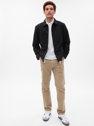 Corduroy Straight Pants in GapFlex with Washwell | Gap (US)
