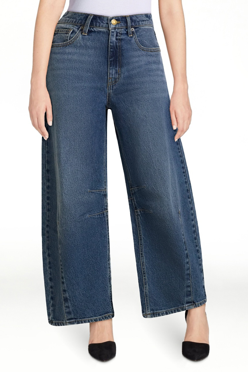 Scenario Women's and Women's Plus High Rise Horseshoe Jeans, 26" Inseam, Sizes 0-28W | Walmart (US)