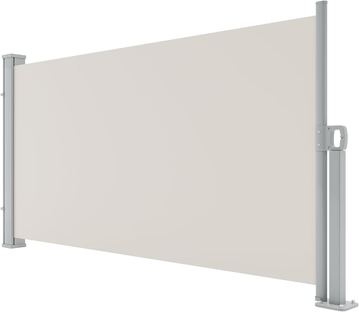 GarveeLife 71 in x138 in Retractable Side Awning for Patio, Retractable Privacy Screen Protection... | Amazon (US)