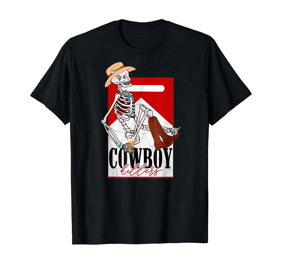 Cowboy Killers Skeleton T-Shirt | Amazon (US)