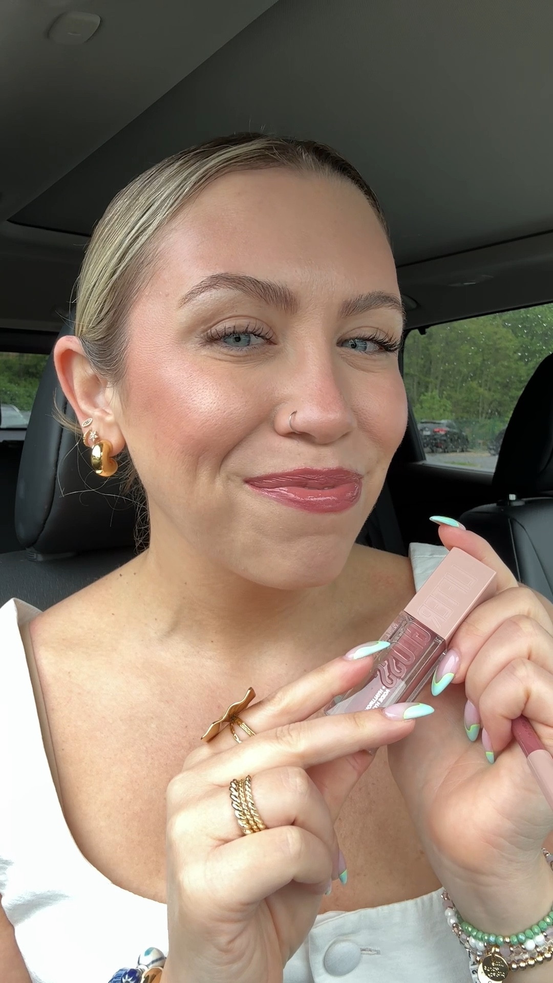 Maybelline lip Lifter liner in line leader & gloss in silk 

#LTKFindsUnder50 #LTKBeauty