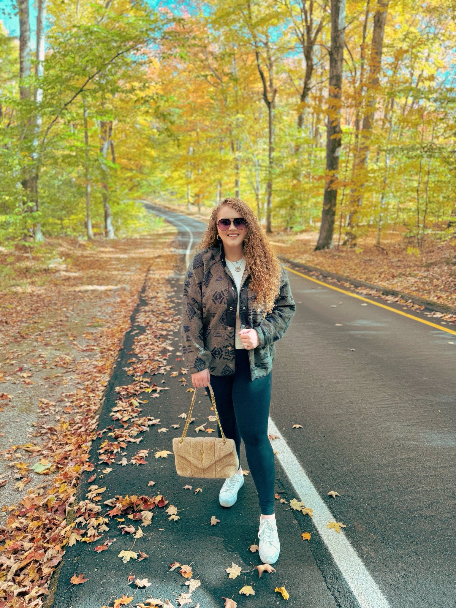 This is such a cute fall look 💚jacket  | aztec jacket | amazon Aztec jacket  | leggings | amazon leggings  | navy leggings  | white sneakers  | Amazon white sneakers | platform sneakers  | causal fall outfit  | fitted top | amazon fitted top | amazon fall look | amazon casual must haves | Fall | fall tops | amazon finds | amazon fashion | Amazon look | amazon outfit | fall outfit | fall look | fall outfit inspo | fall fashion | fall fashion finds | amazon fall outfit | Amazon fall fashion finds | amazon fall finds | fall transition look | fall transition outfits

#LTKSeasonal #LTKStyleTip #LTKMidsize