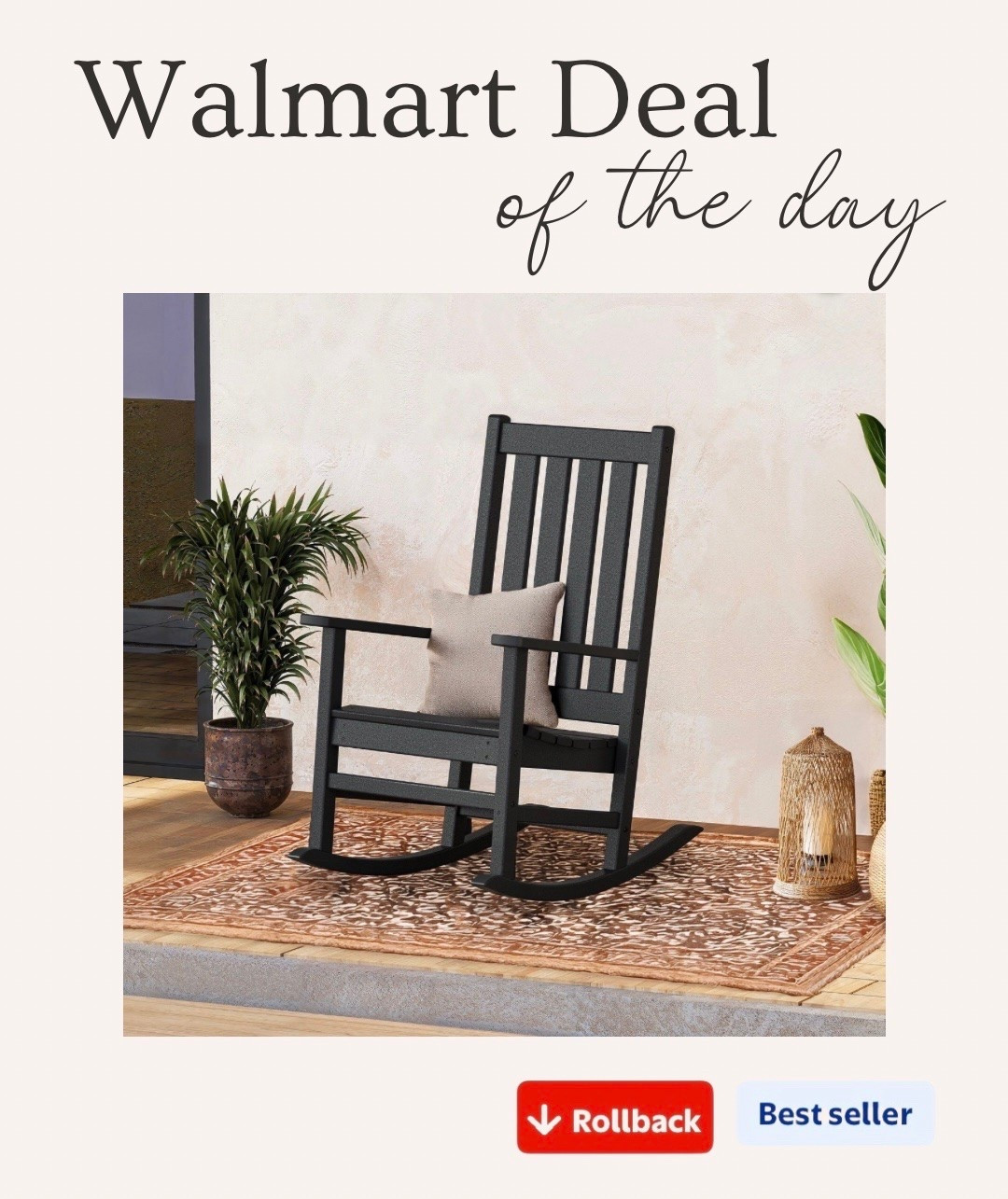 I love a good front porch rocker and even better if it’s on SALE! 🎉 These Better Homes & Gardens by POLYWOOD rockers come in several color options too!

#LTKSeasonal #LTKHome #LTKSaleAlert
