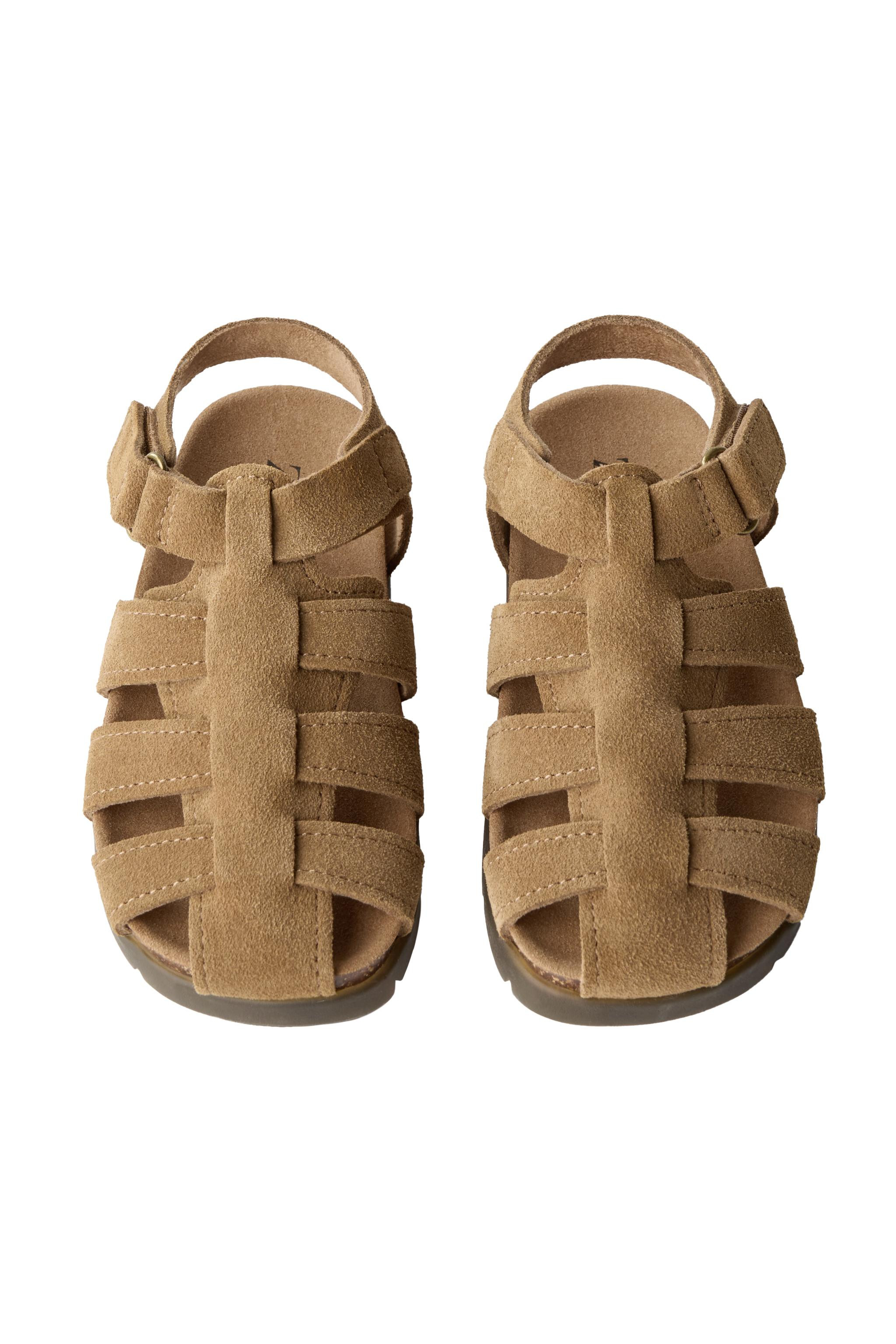 LEATHER CAGE SANDALS | Zara UK