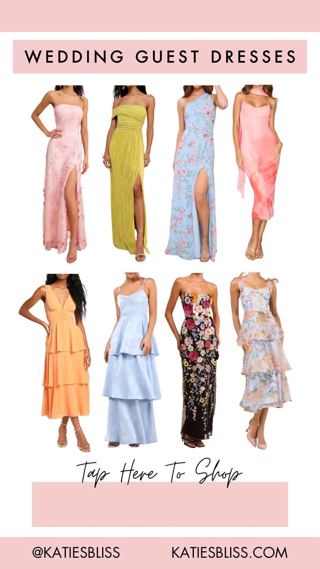 Wedding guest dresses for summer 💐

Wedding guest. Dress. Formal. Lulus. Floral. Summer.

#LTKWedding #LTKSeasonal