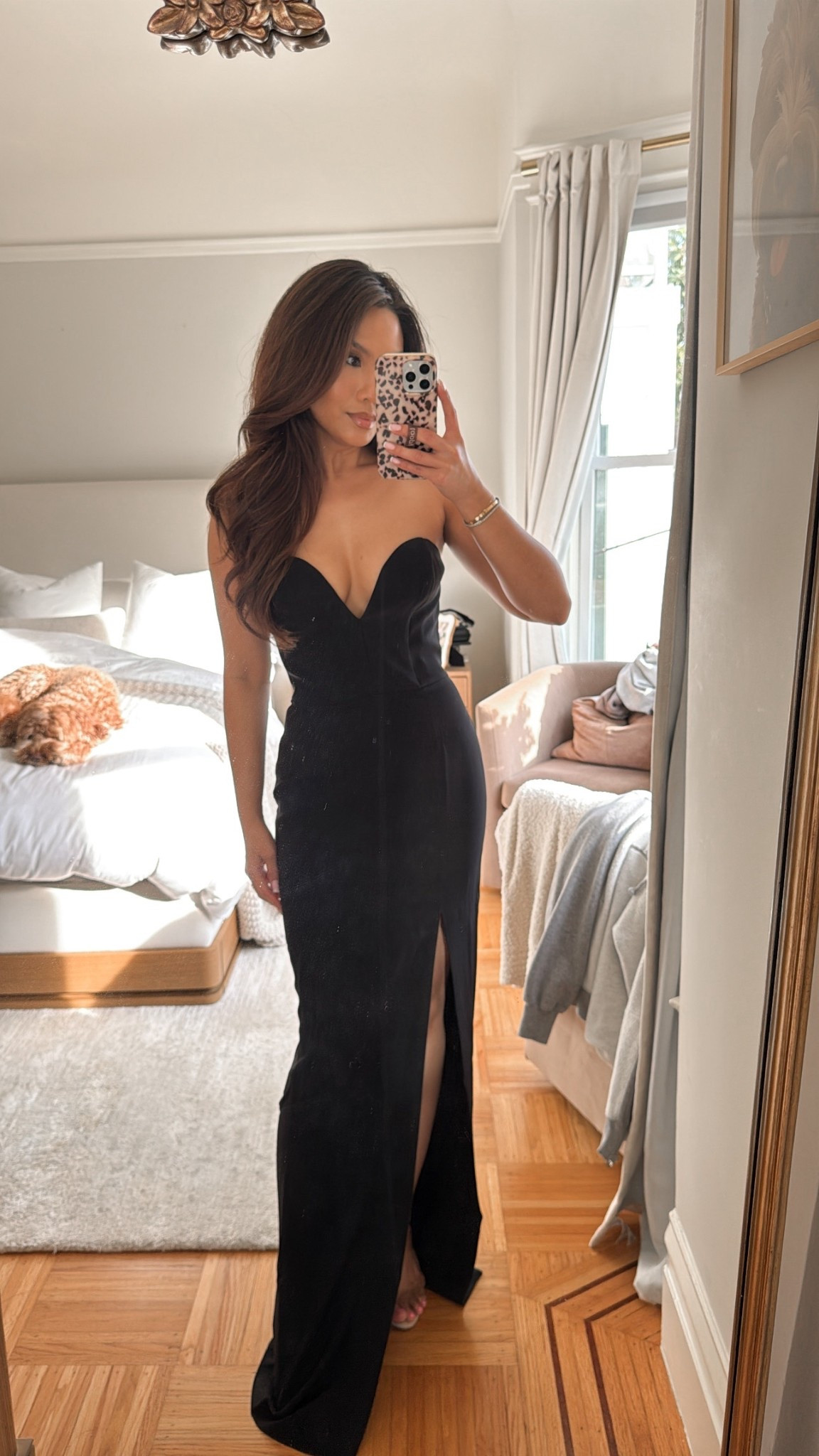gorgeous classic option for a black tie event! this would need to be hemmed but I love the sweetheart neckline, high slit and the boning in the bodice! 

tts, wearing xs 

#LTKWedding #LTKPetite