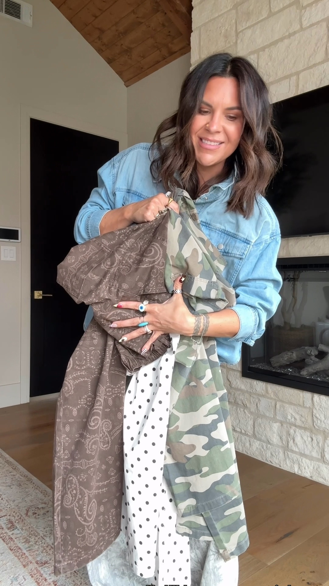 Viral Walmart cargo pants in 3 inseams + lots of prints!
I get the size large (long) I’m a little over 5’7” 
Tops: all XL


#LTKootd #LTKSaleAlert #LTKMidsize

#LTKMidsize #LTKOver40 #LTKootd