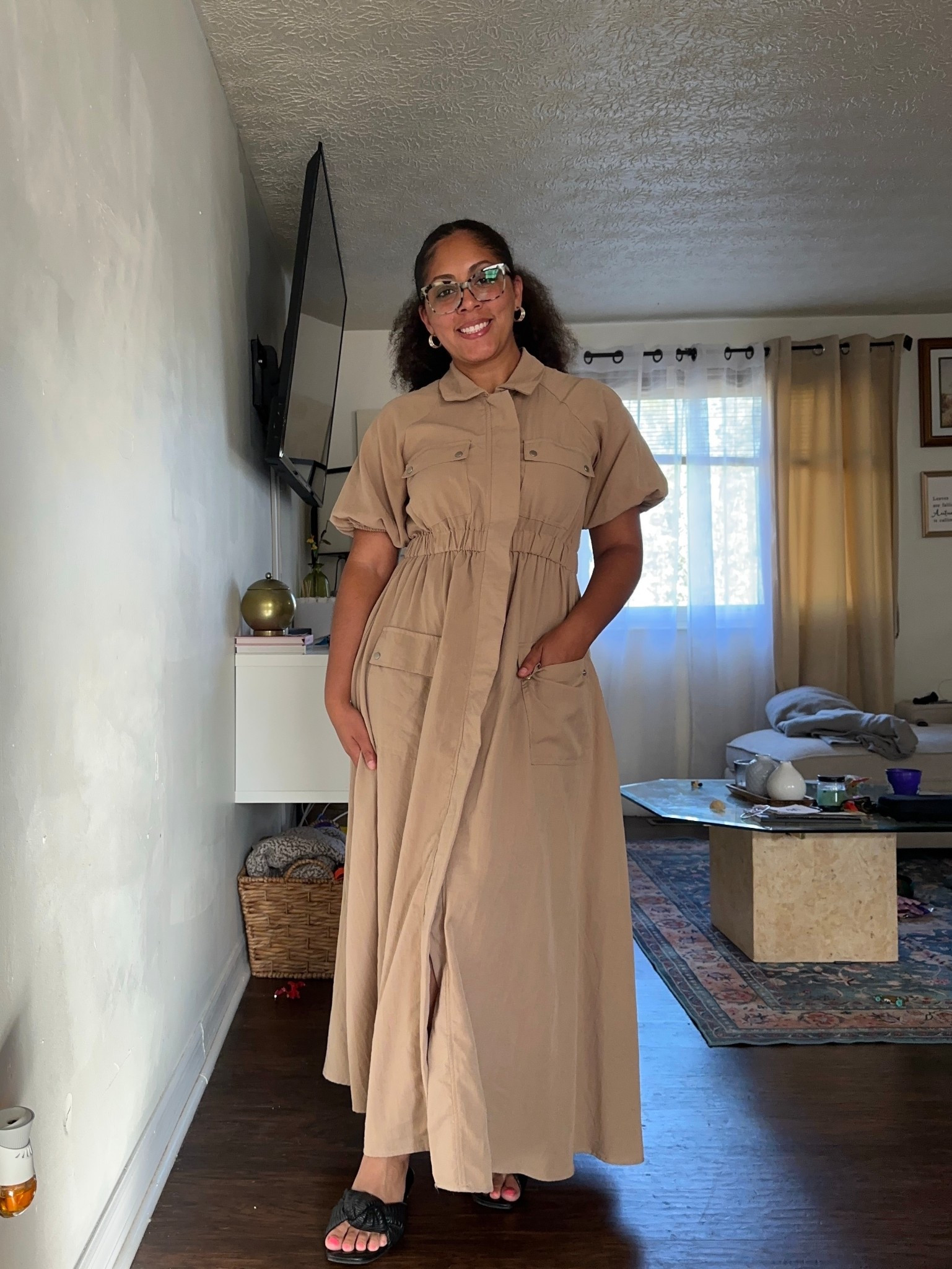 Chic Maxi Dress, Work Shirtdress 

#LTKFindsUnder50 #LTKWorkwear #LTKMidsize