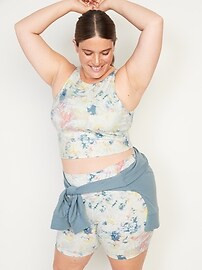Light Support PowerChill Longline Sports Bra Tank for Women | Old Navy (US)