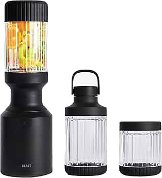 The Beast Mini Blender Plus | Mini Countertop Kitchen Blender | Blend Smoothies and Shakes, Dress... | Amazon (US)