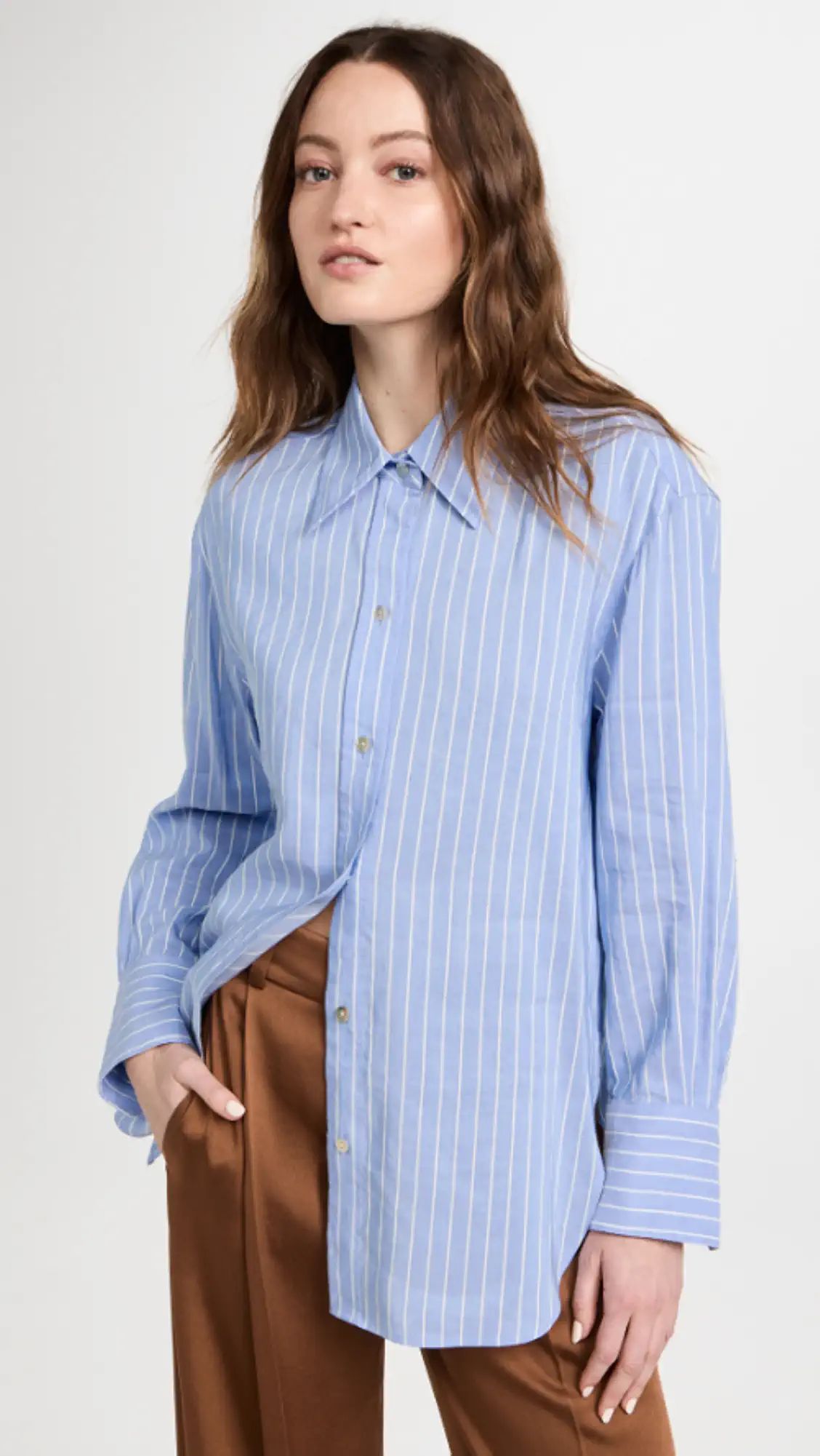 Oversized Stripe Shirt | Shopbop