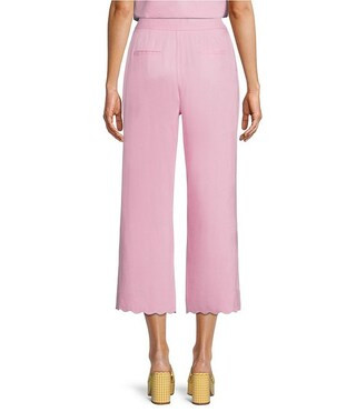 Antonio Melani x Jennifer Sumko Amanda Coordinating Linen Flat Front Ankle Pants | Dillard's | Dillard's