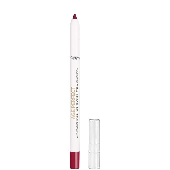 L'Oreal Paris Age Perfect Anti-Feathering Lip Liner, Perfect Burgundy | Amazon (US)